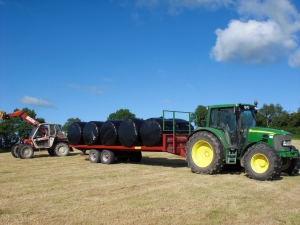 Marshall Bale Trailer Sold to John Jones by Bordyr Evans Rep Owan